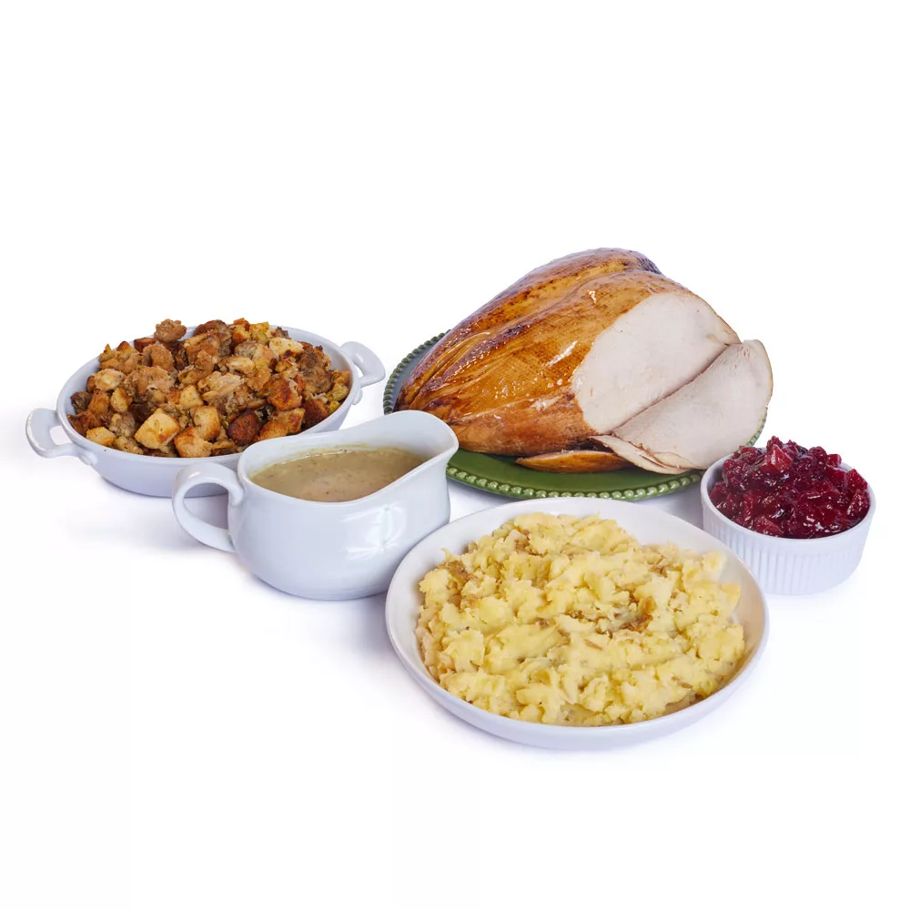 Chef's Holiday Dinner Package for Four Turkey Bone In Breast