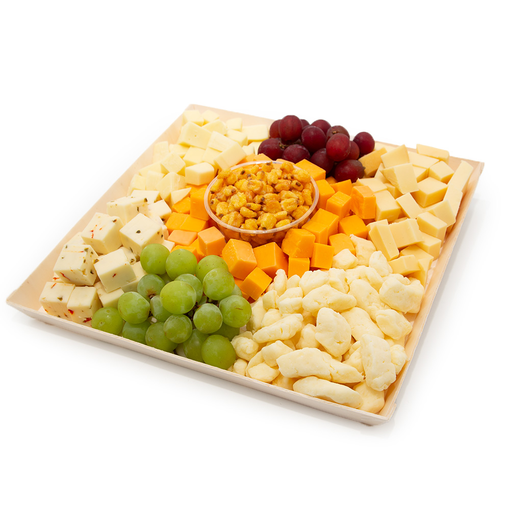 Cubed Cheese Platter