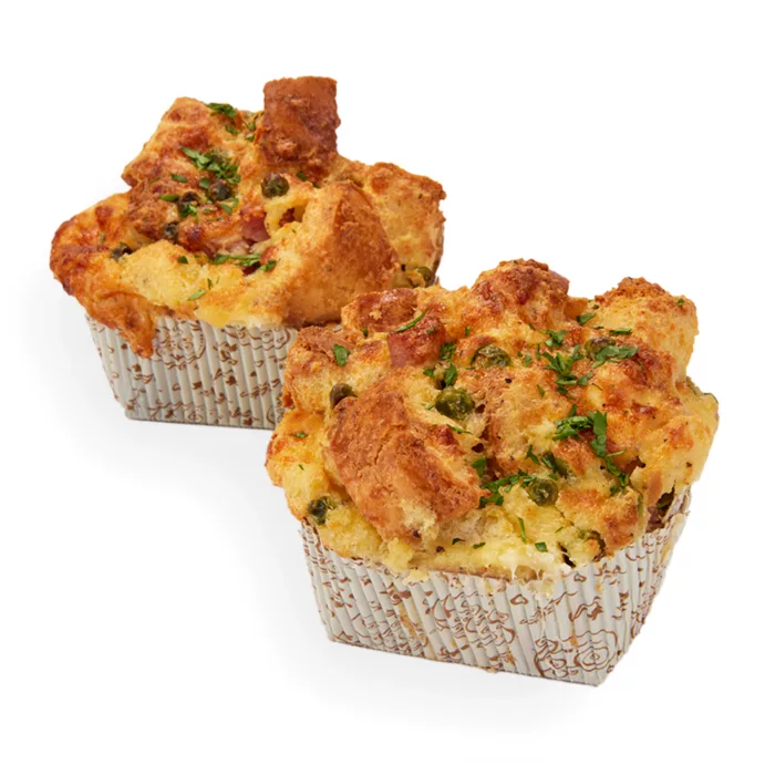 Ham Gruyere Sweetpea Brunchcup