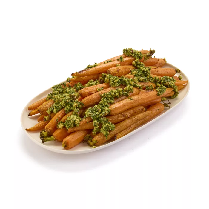 Roasted Carrots Hazelnuts Gremolata