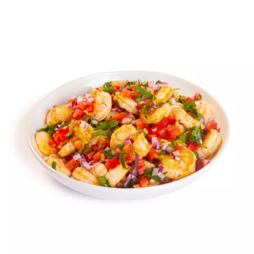 Aji Amarillo Shrimp Ceviche