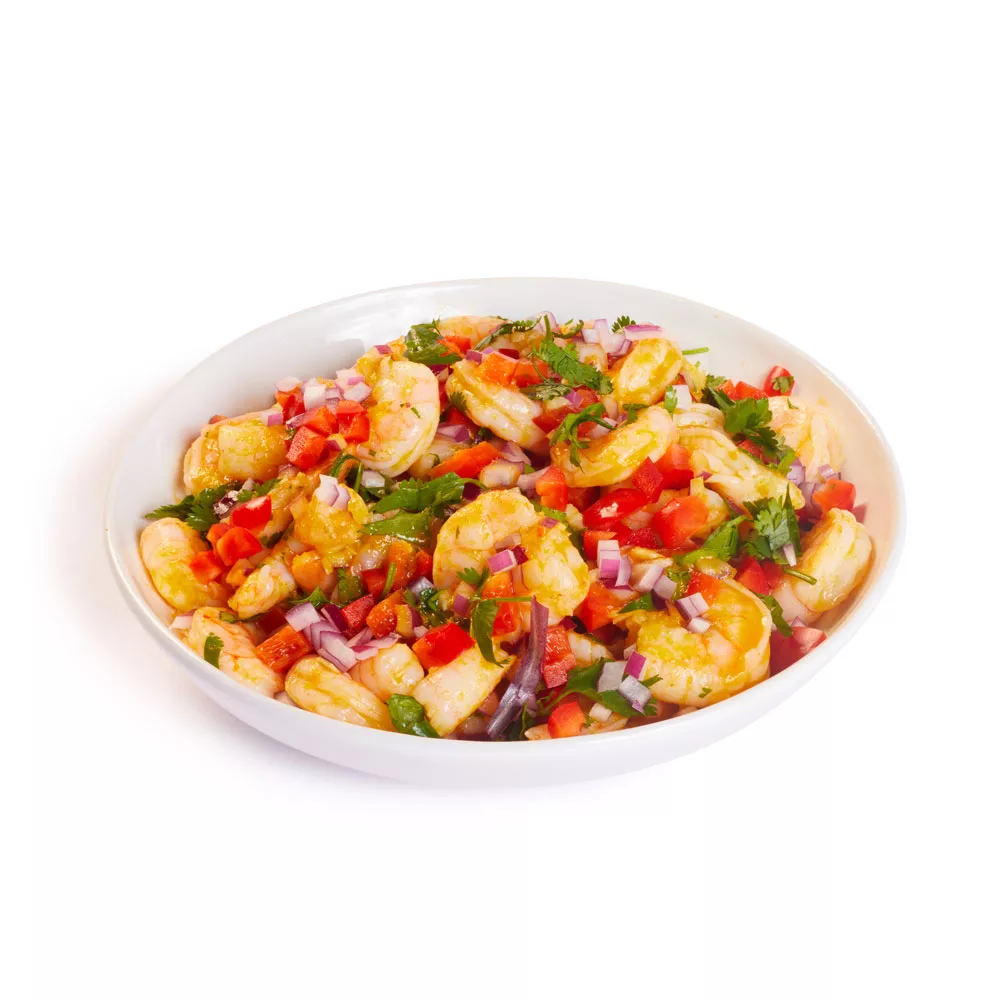 Aji Amarillo Shrimp Ceviche