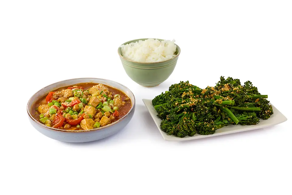 General Tso's Chickpea & Tofu