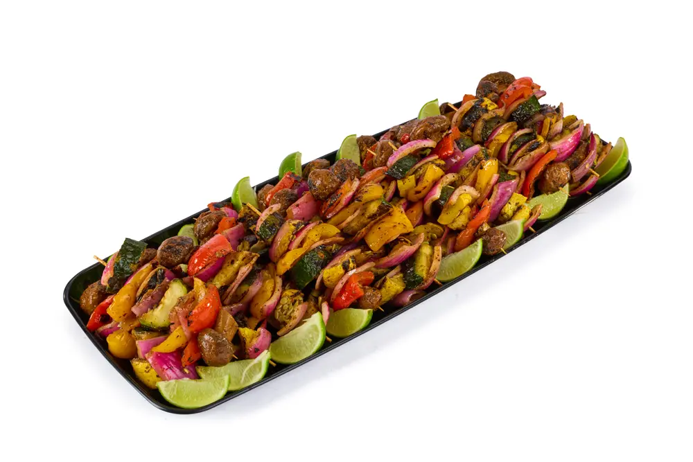 Chipotle Lime Grilled Vegetables Skewers