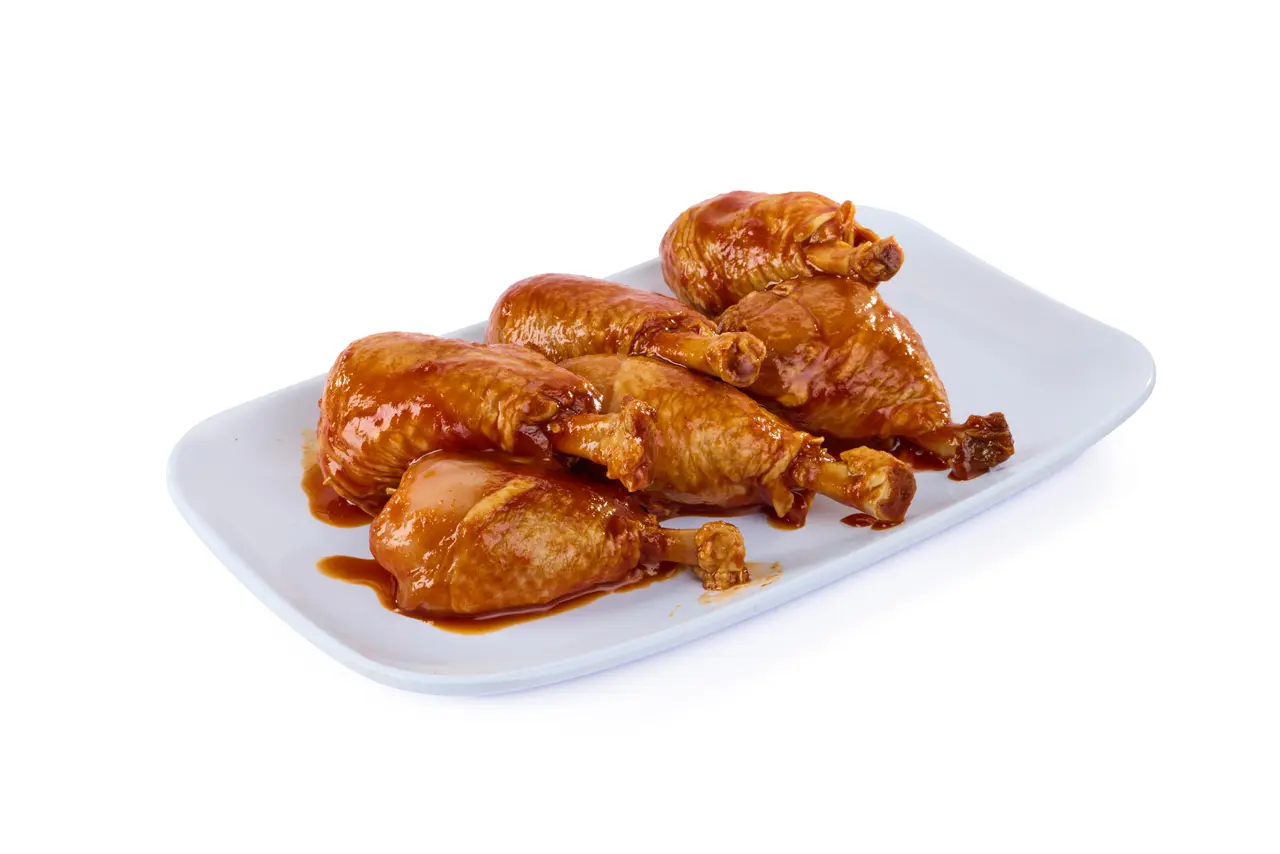 BBQ Chicken Lollipops