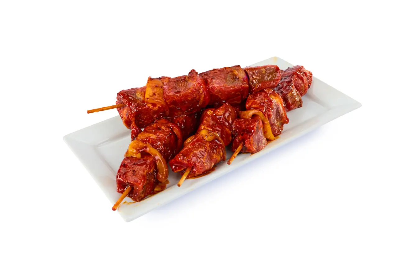 Steakhouse Bourbon and Black Pepper Skewer
