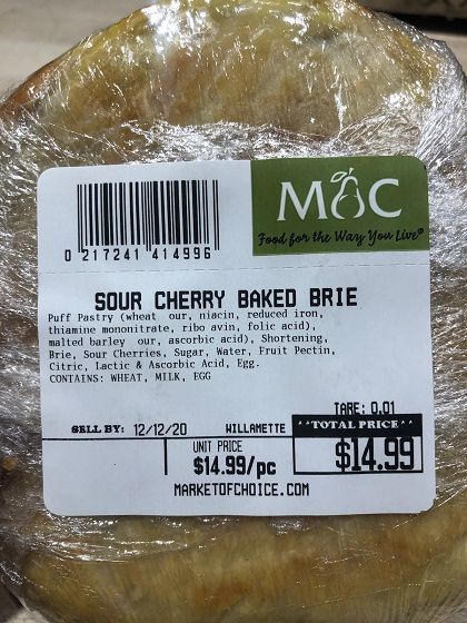 Brie Label
