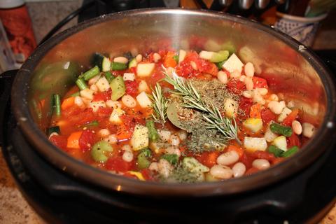 Instant Pot Rustic Vegetable Soup