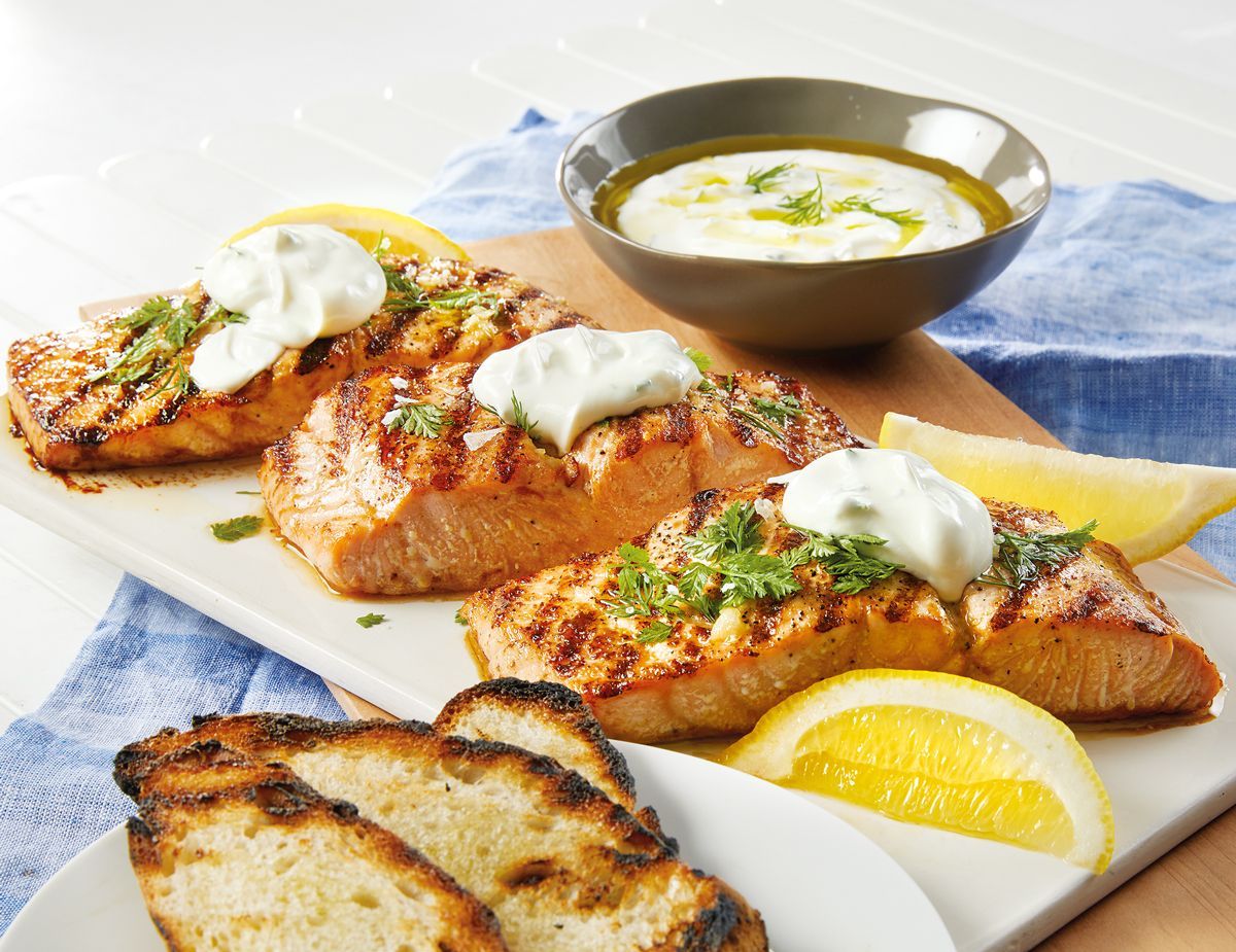 Grilled-Salmon-Recipe-1200X925 Grilled Salmon with lemon sauce