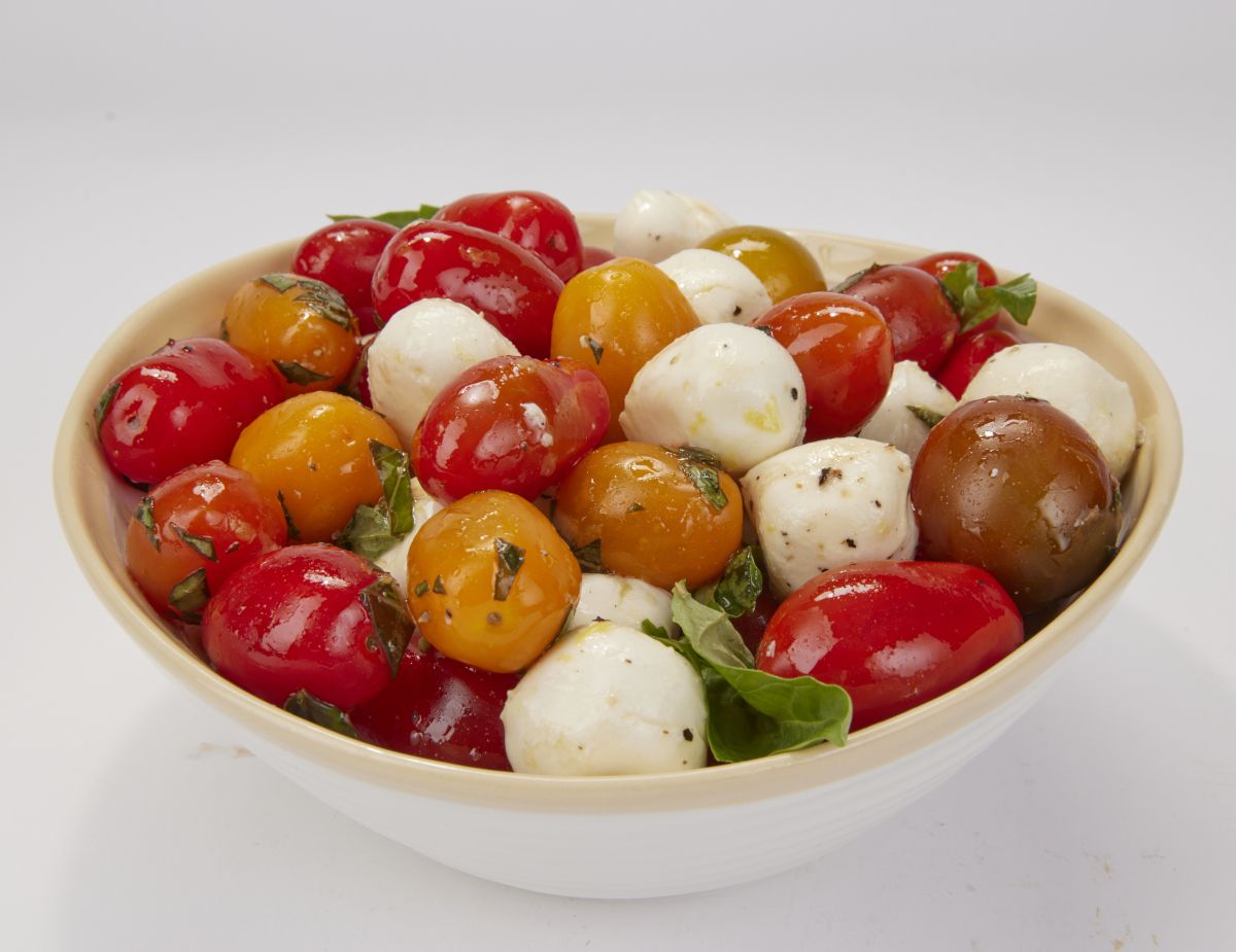 Grape Tomato & Ciliegine Caprese