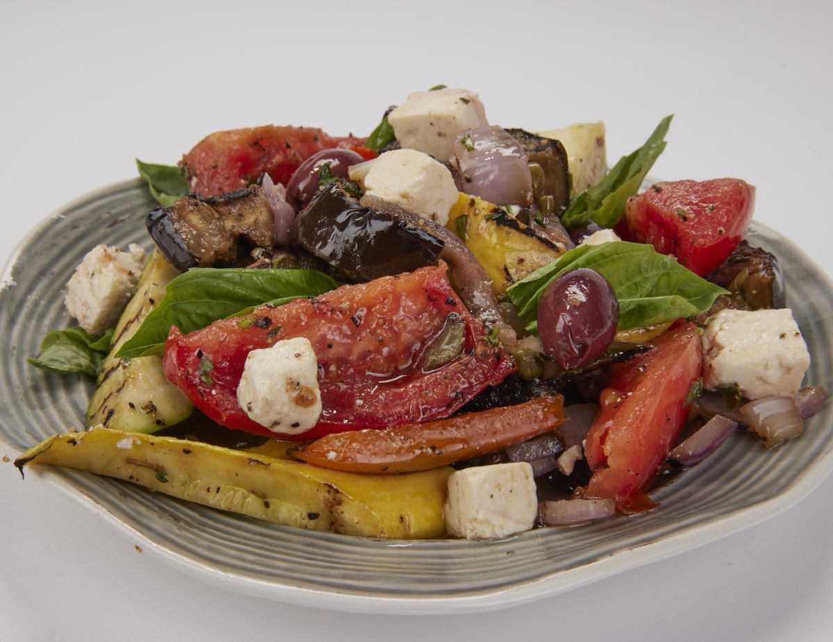 Summer Caponata with Roma Tomato