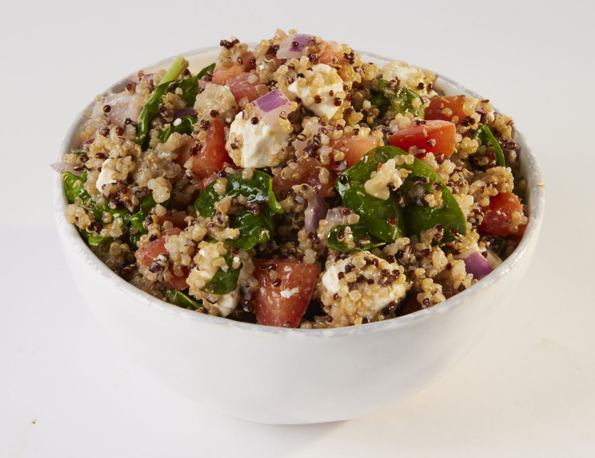 Tomato Feta & Quinoa Salad