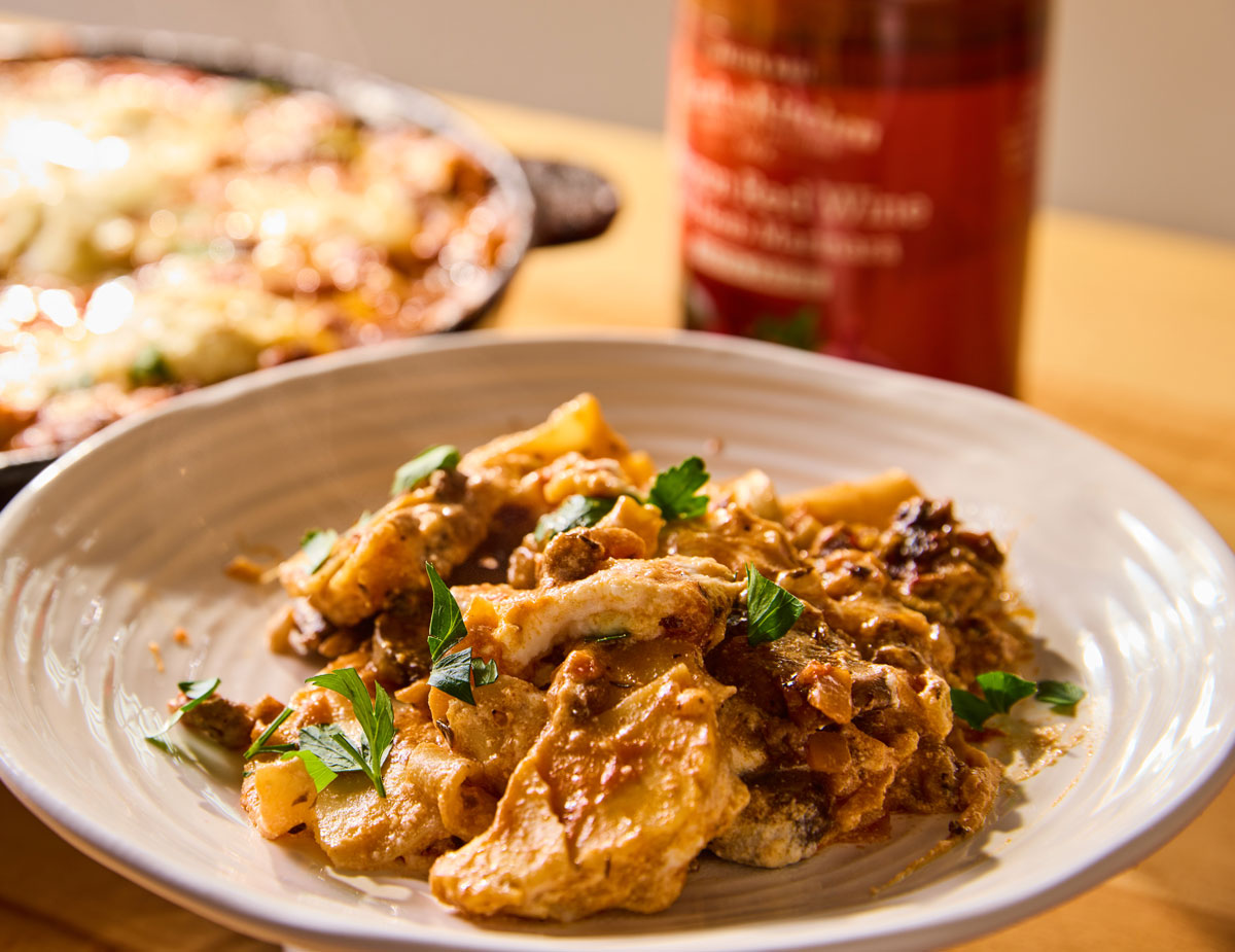 Quick Skillet Lasagna