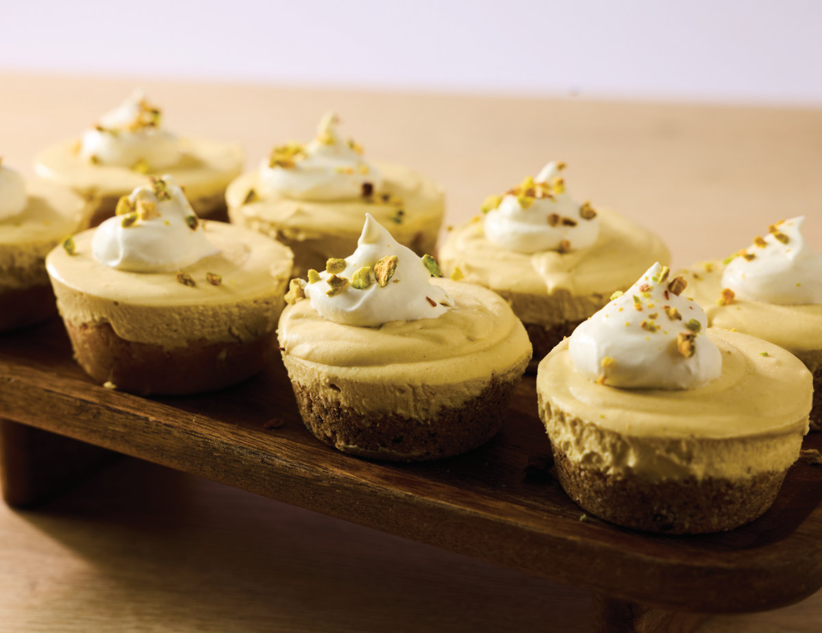 Pistachio No Bake Cheesecake